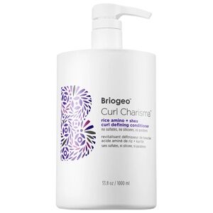 Briogeo Curl Charisma Rice Amino + Shea Curl Defining Conditioner is designed to